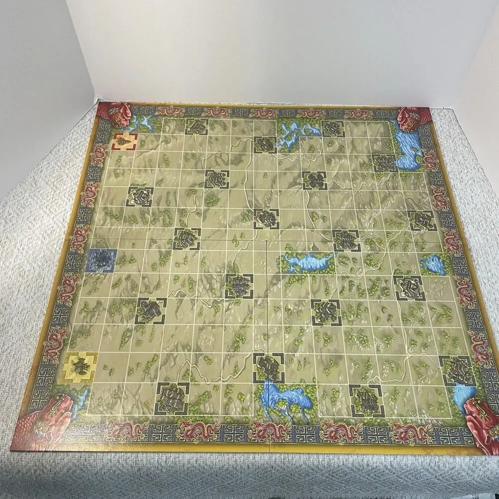 Qin Board Game R&R Games Reiner Knizia Area Control 2 to 4 Players Complete READ